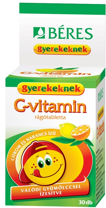 BÉRES C-vitamin gyerekeknek rágótabletta 30 db