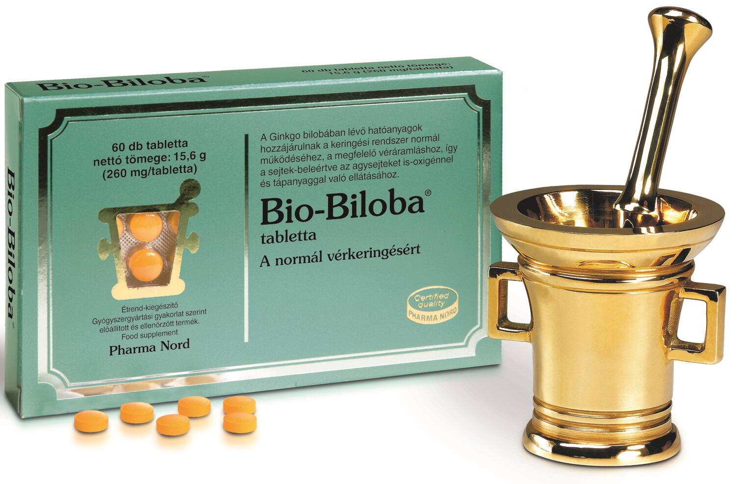 PHARMA NORD Bio-Biloba tabletta 60 db