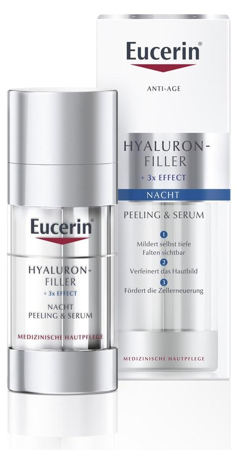 EUCERIN Hyaluron-Filler éjszakai bőrmegújító peeling és szérum 30 ml
