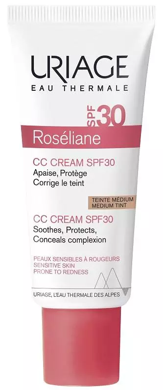 URIAGE Roséliane CC krém SPF30 kipirosodás, rosacea ellen 40 ml