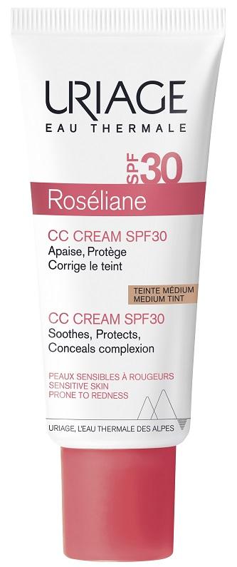 URIAGE Roséliane CC krém SPF30 kipirosodás, rosacea ellen 40 ml